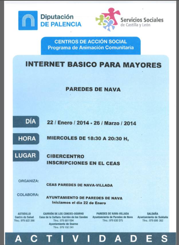 Curso Internet Básico para Mayores