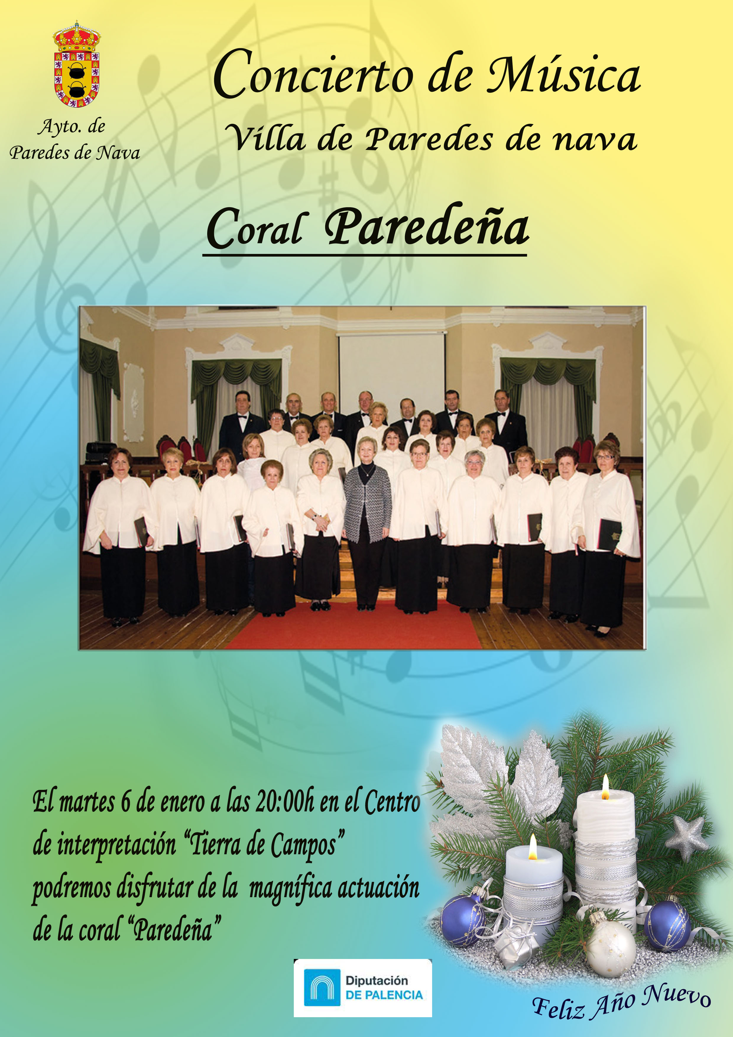 Concierto de música – Coral paredeña
