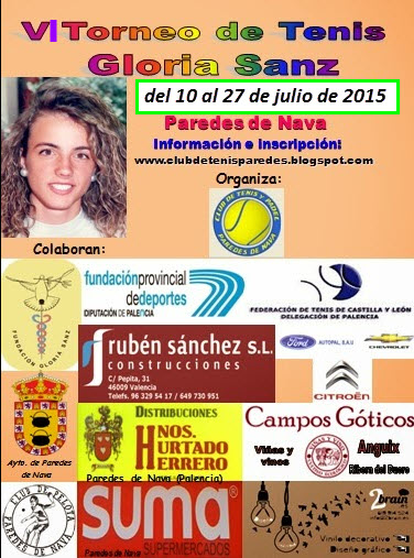 VI Torneo de Tenis Gloria Sanz