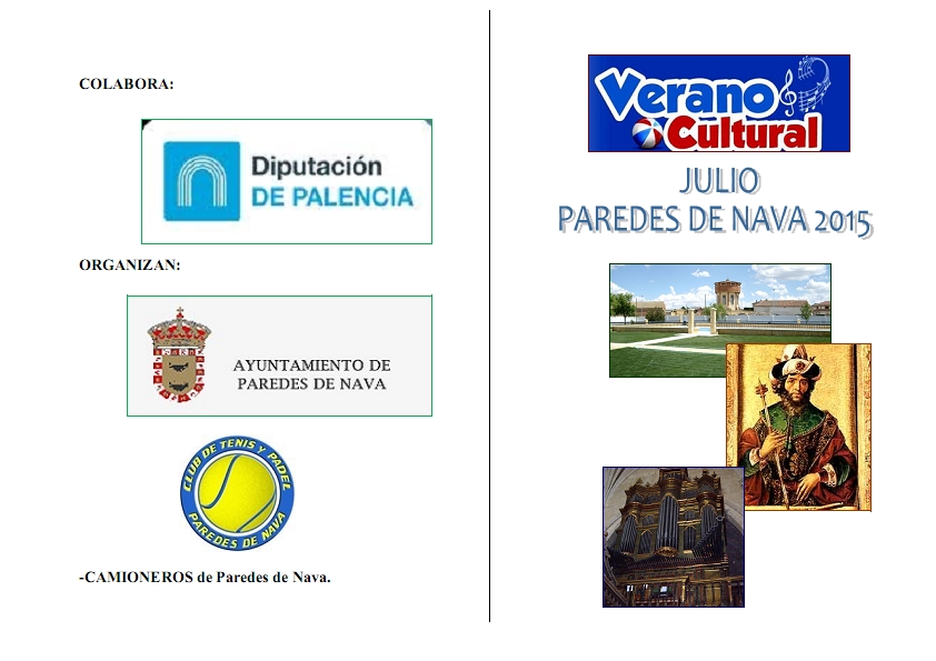 Verano Cultural Julio 2015